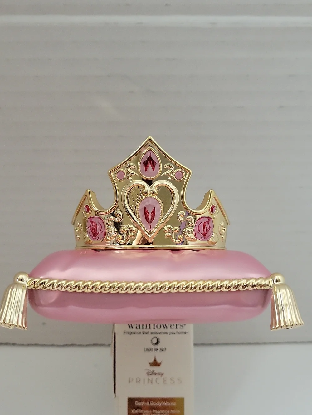 Bath & Body Works Disney Princess Pink & Gold Wallflowers Plug-In Nightlight